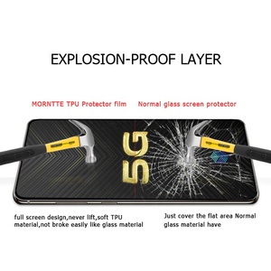 Nuevo TPU hidrogel de película para <span class=keywords><strong>Vivo</strong></span> iqoo pro 5g protector de pantalla película protectora (no de vidrio templado) - Product Image 3