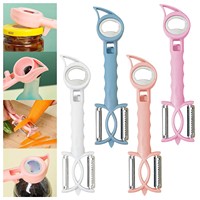 7 en 1 2024 nouveaux ustensiles de cuisine multifonctionnels Gadget éplucheur de fruits et légumes ouvre-bouteille de bière accessoires pour la maison