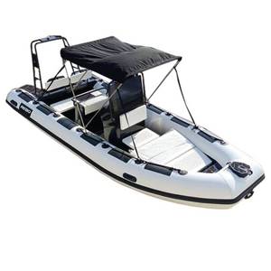 Giấy chứng nhận CE sang trọng 19ft Đại dương sâu V nhôm hull DL Rib 560 Orca/hypalon/<span class=keywords><strong>PVC</strong></span> <span class=keywords><strong>Inflatable</strong></span> cứng nhắc thuyền cho thuyền đánh cá - Product Image 5