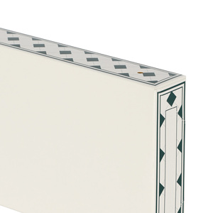 Food paper <b>box</b> made of high quality <b>white</b> cardboard with colorful printing and lamination process die cut label area - Product Image 6