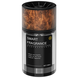 Nuevo difusor de aromaterapia de aceite esencial de planta de turbina electrónica USB, difusor de aromaterapia de <span class=keywords><strong>ambientador</strong></span> de coche de gama alta - Product Image 2