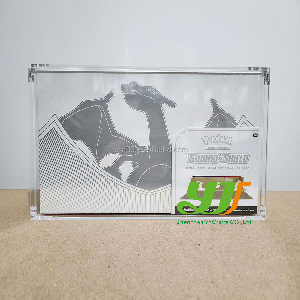 Acrylic UPC Charizard Box case