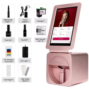 Imprimante à ongles professionnelle 3D intelligente avec chargement USB, couleur or rose - Product Image 5