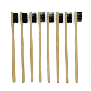 100% sinh thái Mao phẳng xử lý bàn chải đánh răng mềm lông bàn chải đánh răng tự nhiên - Product Image 3