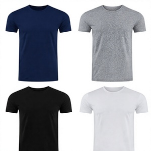 Camiseta Heather para Hombre, Manga Corta, Cuello Redondo, Mezcla de Algodón, Estilo Casual Urbano, Logotipo Personalizado, 320gsm, Transpirable - Product Image 2