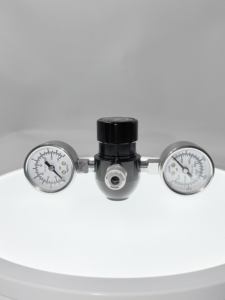 Regolatore di Pressione Mini CO2 con Manometro Adatto per Produzione di Birra Artigianale e Soda - Product Image 3