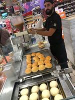 Máquina de Rellenar Crema para Pasteles de Calidad Industrial, Mini Rellenadora de Crema, Inyectora de Crema para Churros