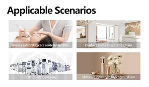 <span class=keywords><strong>Dermatoscope</strong></span> numérique 3D intelligent à bas prix, analyseur de peau, scanner facial, appareil de diagnostic d'image couleur professionnel à intelligence artificielle - Product Image 2