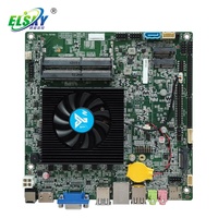 ELSKY-Placa base para PC, placa base VGA, 4K, 1/2, 1920 @ 60Hz, DDR4, ELSKY Raptor Lake, RJ45, LAN, 1x2, PCIE, VGA, VGA, 4K, 1080 x