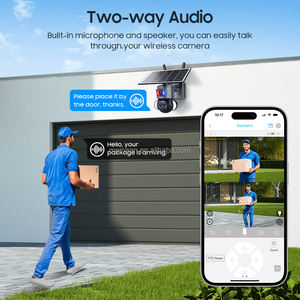 新款9MP WiFi <span class=keywords><strong>3</strong></span>镜头15X变焦太阳能电池板供电无线监控PTZ摄像机Ubox户外安全WiFi太阳能闭路电视摄像机 - Product Image 2