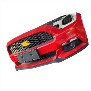 Kit de remplacement de pare-chocs avant avec calandre et embout de phare pour <span class=keywords><strong>Mustang</strong></span> 2014-2021 - Product Image 6