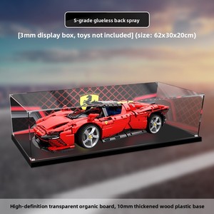 Vitrina Acrílica YLD-Ad19 para 42143, para Superdeportivos, Caja Apilable a Prueba de Polvo para Almacenamiento de Figuras - Product Image 3