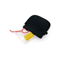 Boîte de rangement pour appareil orthodontique avec logo personnalisé, miroir et fermeture magnétique en ABS et silicone, pour aligneurs transparents et prothèses dentaires – Vente en gros