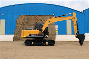 Excavatrice sur chenilles de marque réputée de 14 tonnes avec une capacité de godet de 0,65 m3 SY155H, excavatrices, pompe hydraulique, pompe à engrenages, <span class=keywords><strong>prix</strong></span> d'usine - Product Image 6