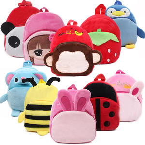 กระเป๋าเป้การ์ตูนน่ารักสำหรับเด็กเล็ก กระเป๋าเป้ขนนุ่มขนาดเล็กสำหรับเด็กนักเรียน - Product Image 1