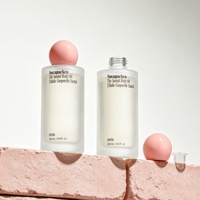 Emballage cosmétique, flacons en verre givré pour toner, 50 ml, 100 ml, 120 ml, flacon d'huile parfumée pour le corps avec bouchons ronds roses, logo personnalisé