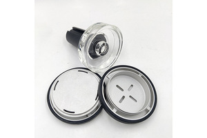 Cazoleta para Narguile de Alta Calidad, Juego Completo de Accesorios para Narguile, Cazoleta de Silicona y Vidrio, Accesorios para Fumar, Gestión de Calor, Cazoleta para Shisha - Product Image 4