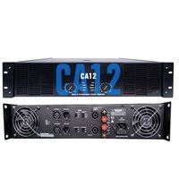 XIY Amplificateur de puissance en métal CA12 600*2W limité dans le temps pour la scène Performance Concert Meeting KTV Party