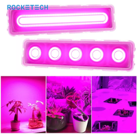 Prise UE Full Spectrum COB LED Grow Light 50W LED Refugium Plant Light Convient aux plantes d'intérieur d'extérieur Veg Bloom Greenhouse