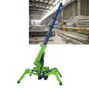 מיני עכבישים זחילה עם הרמה מתקפלת 1.2 טון <span class=keywords><strong>3</strong></span> טון 5 טון 8 טון עגור הידראולי עכביש
