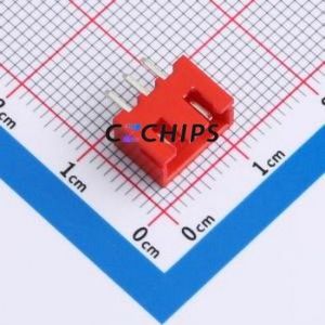 WAFER-XH2.54-3PZZ-R62 Wire-to-Board Pin Header Through hole Component (THT),P=2.54mm Connector 1x3P 2.5mm Through Hole XH - Product Image 1