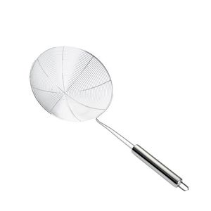 Stainless Steel <b>Strainer</b> Set 2 Pack Round <b>Mesh</b> Colander Kitchen Sieve For Cooking Food Draining - Product Image 3