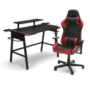 Chaise longue de jeu moderne une pièce Racing Silla Coussin de bureau en cuir pour ordinateur <span class=keywords><strong>Steelseries</strong></span> - Product Image 2