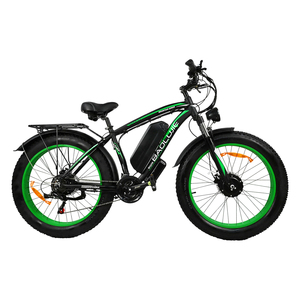 <span class=keywords><strong>Bicicleta</strong></span> Eléctrica de <span class=keywords><strong>3000W</strong></span> con Doble <span class=keywords><strong>Motor</strong></span>, Velocidad Máxima: 35 Mph, Batería de 48V 23Ah, Suspensión Completa, Todoterreno - Product Image 1