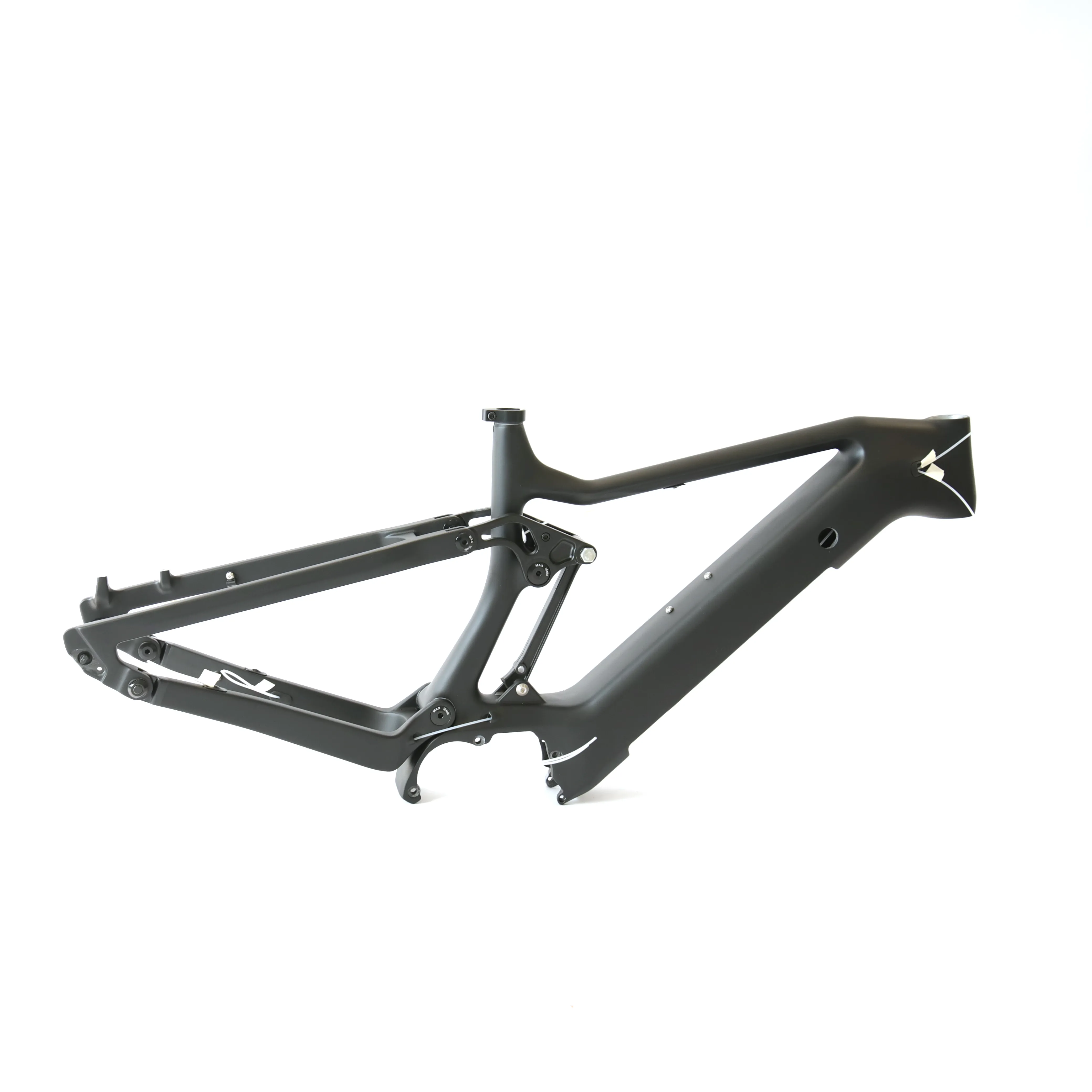 2022 Light Weight Carbon Fiber T700 Electric Bicycle Frame Bafang M600 500w 1000w Mid Drive E Mountain Bike Frame