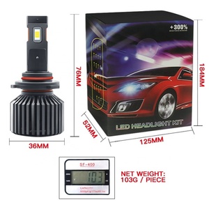 ไฟหน้ารถยนต์ XOVY ออโต้ LED กำลังสูง สว่างพิเศษ แสงโฟกัส 360 องศา รุ่น 9005 ชุดหลอดไฟ LED สำหรับรถยนต์ - Product Image 6