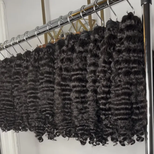 2013 produit chaud extension de qualité supérieure cheveux humains couleur naturelle 1b <span class=keywords><strong>mèche</strong></span> cheveux - Product Image 2