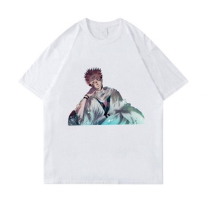 Wholesale 100% Cotton Blank Oversized Tshirt 210G Heavy Weight Custom 3D <b>Logo</b> Men Digital Print Street Style Breathable - Product Image 2