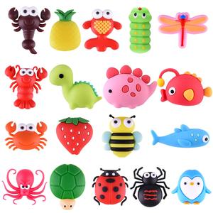 Protecteur de câble en silicone 3D mignon et créatif en forme de dessin animé - Product Image 2