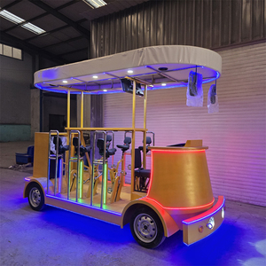 Mini <span class=keywords><strong>limusina</strong></span> eléctrica para 9 pasajeros, autobús personal ecológico para turismo y excursiones, coche de <span class=keywords><strong>fiesta</strong></span> para turismo - Product Image 3