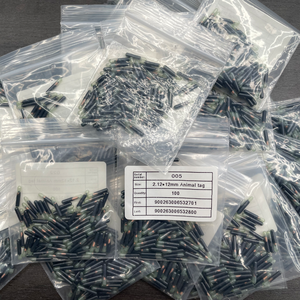 ไมโครชิป <span class=keywords><strong>RFID</strong></span> 134.2KHz EM4305 ขนาด 1.25x7 1.4x8 2.12x12 มม. สำหรับสัตว์เลี้ยง ไมโครชิปแก้วขนาดเล็ก สำหรับระบุตัวตนสัตว์ - Product Image 4