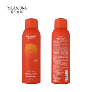 新到自有品牌Rolanjona身体和面部美容护肤光补水强力保护SPF46 PA +++ 防晒霜喷雾