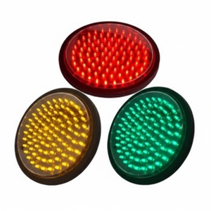 Les modules de feux de circulation à LED RYG Full Ball affichent les feux rouge, jaune et vert pour gérer la circulation - Product Image 1