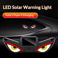 Vente en gros de feux LED universels de haute qualité en ABS pour voiture, yeux de démon lumineux, éclairage ambiant LED personnalisé pour moto électrique