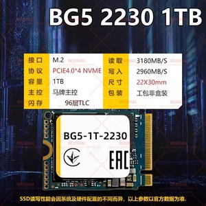 Твердотельный накопитель 2230 для ноутбуков и серверов M.2 BG5-1T-2230 - Product Image 2