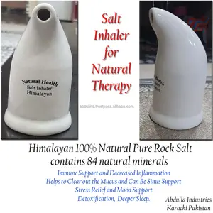Inhaler Garam-Inhaler Garam Batu Alami Himalaya Pakistan-untuk Terapi Organik Alami