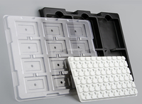 Plateau de puce ESD en plastique personnalisable de haute qualité