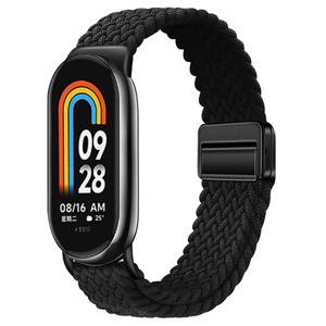 Correa de Reloj Deportiva Elástica de Nailon Tejido, Correa de Repuesto Ajustable y Elástica para <span class=keywords><strong>Mi</strong></span> <span class=keywords><strong>Band</strong></span> 8 9 10 - Product Image 5