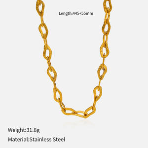 ชุดเครื่องประดับสร้อยคอและกำไลข้อมือสแตนเลสชุบทอง 18K แฟชั่นสำหรับผู้หญิง รุ่น <span class=keywords><strong>T628</strong></span> - Product Image 6