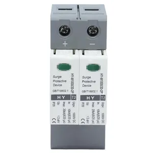 1000V 20ka năng lượng mặt trời PV điện bảo vệ tăng mô-đun 2P SPD DC điện bảo vệ tăng thiết bị