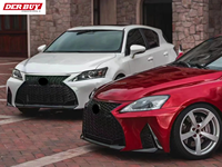 Kit de carrosserie de vente directe d'usine pour Lexus CT200 2011-2016 mise à niveau vers le pare-chocs avant et arrière de voiture de style CT F Sport 2020 avec calandre