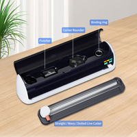 OL348 Machine à plastifier multifonction 9-en-1 A3 pour bureau, plastification à chaud et à froid, avec système de démoulage ABS et kit d'accessoires complet