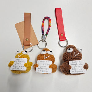 Llavero Divertido, Regalos Creativos de Ganchillo, Lindos Objetos Tejidos para Navidad, <span class=keywords><strong>Cumpleaños</strong></span>, Amigos, Decoración de Fiestas, Incentivo - Product Image 6