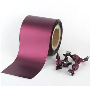 Custom Candy Packaging Twisted Film Printed Plastic PET Chocolate Twist Film Printing