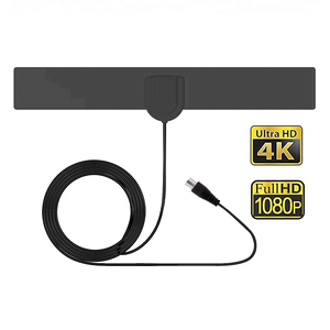 <span class=keywords><strong>Antena</strong></span> de TV HD Plana de Alta Ganancia, de Plástico, para Montaje en Pared, UHF Digital, DVB T2, Interior, Fácil Instalación - Product Image 1