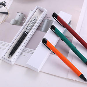 Kotak Pensil Mewah Hitam Putih 2025 untuk Pensil dengan Logo Kustom Tas Pena Promosi Desain Sederhana Kotak Hitam Mewah untuk Hadiah Pena - Product Image 2